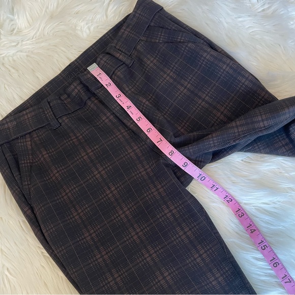 Kut From The Kloth Windowpane Plaid Diana Skinny Ankle Pants - Picture 13 of 15